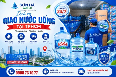Sơn Hà Water - dịch vụ giao nước tận nơi TPHCM gần đây uy tín chuyên nghiệp