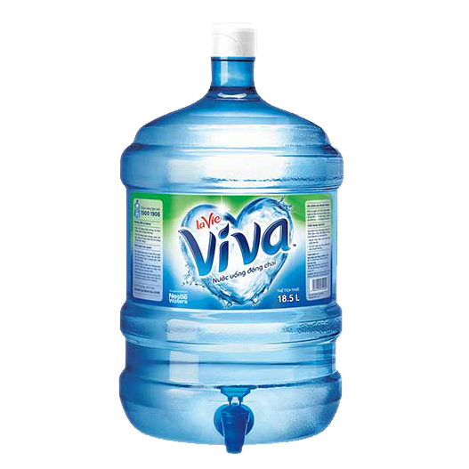 Nước tinh khiết LaVie Viva bình vòi 18.5 Lít