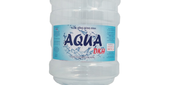 Nước tinh khiết AQUA 20L (bình úp) - Sơn Hà Water