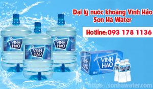 Đại lý nước khoáng Vĩnh Hảo Sơn Hà Water