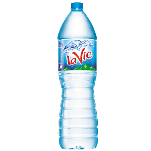chai nước LaVie 1.5L