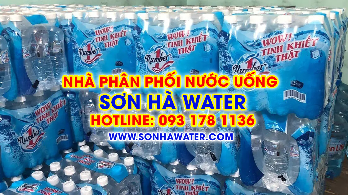 phân phối nước suối Number 1 sỉ và lẻ giá rẻ Sơn Hà Water