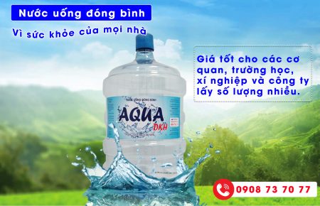 Nước bình giá rẻ AQUA 20L