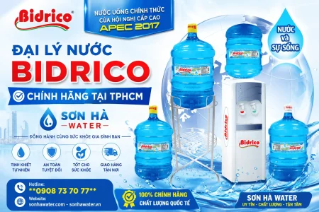 Đại Lý Nước Bidrico Chính Hãng Gần Đây Tại TPHCM - Sơn Hà Water