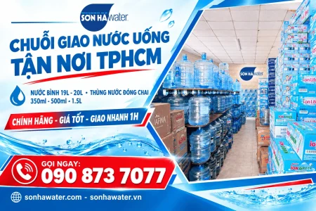 Chuỗi đại lý giao nước uống tận nhà TPHCM - Sơn Hà Water
